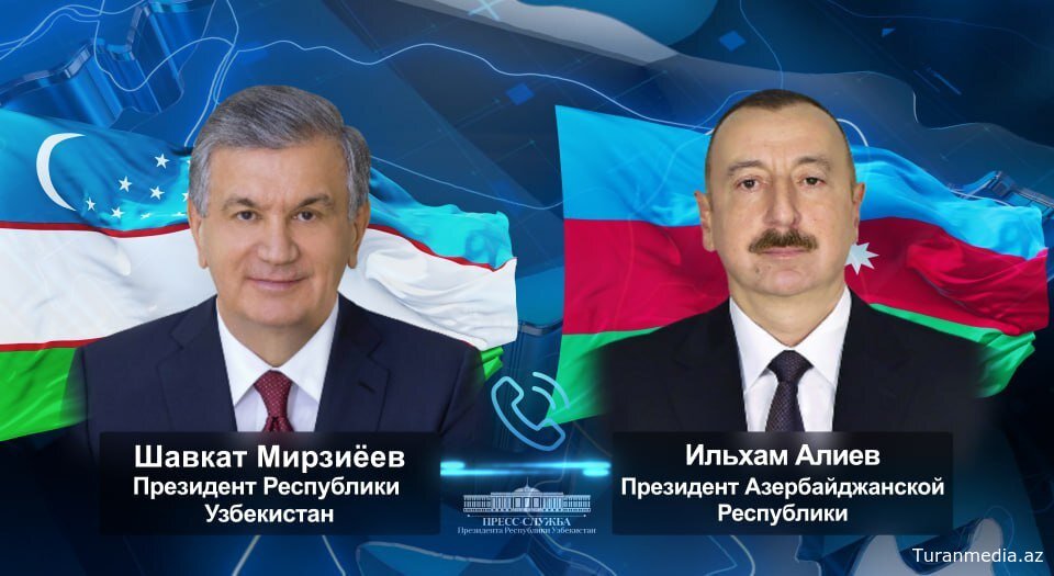 Президенты Узбекистана и Азербайджана обсудили актуальные вопросы