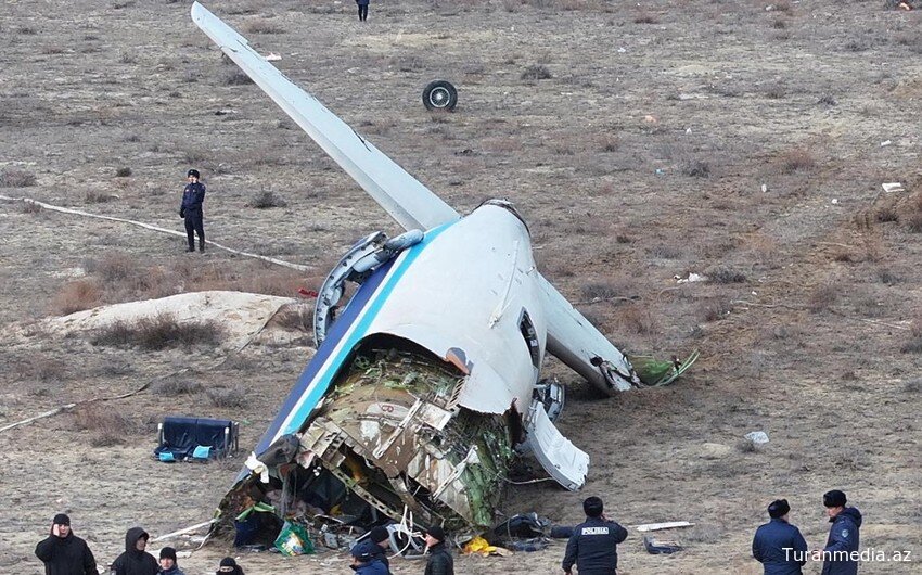 Следствие по крушению самолета AZAL под Актау ведется по статье «нарушение правил безопасности»